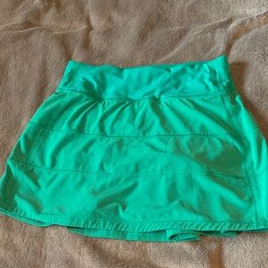 lululemon athletica Green Skirt